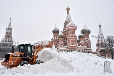 Rusia bajo cero: tormentas de nieve entierran ciudad Rusia bajo cero: tormentas de nieve entierran ciudad