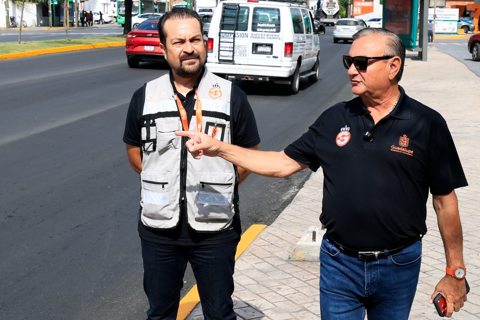 Avanza en Guadalupe pavimentación de Benito Juárez Avanza en Guadalupe pavimentación de Benito Juárez