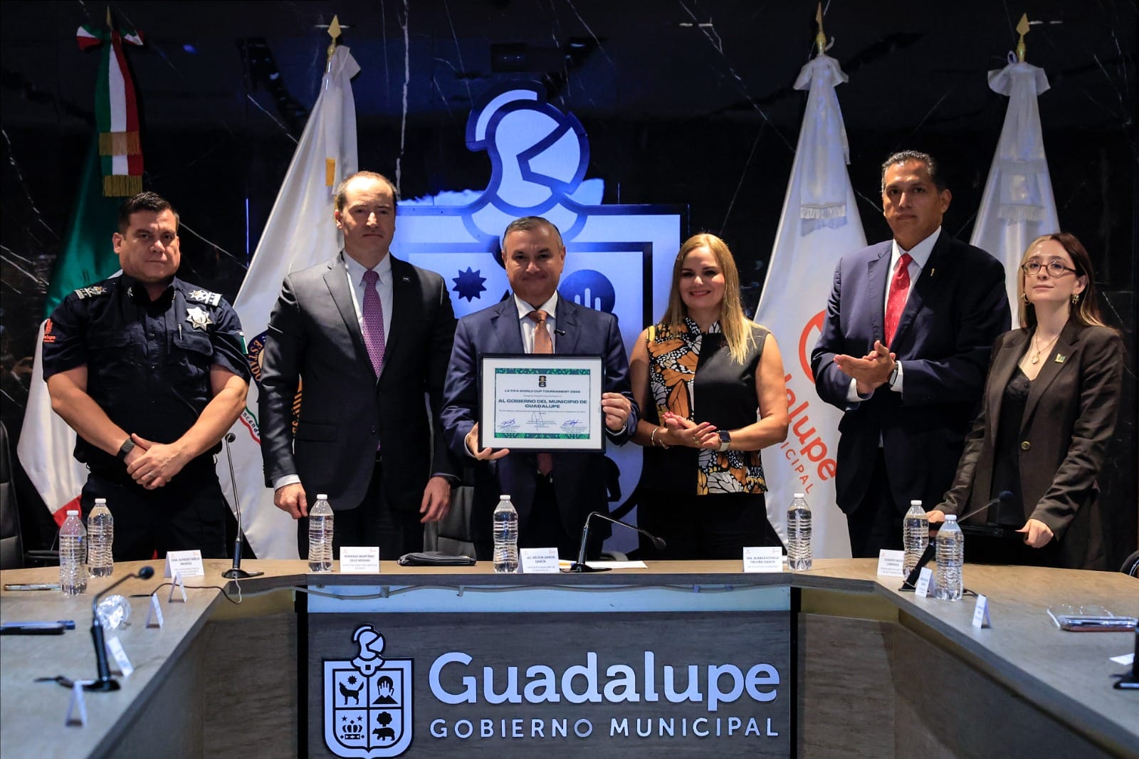 Reconoce FIFA a Guadalupe por su estrategia en el Mundial Reconoce FIFA a Guadalupe por su estrategia en el Mundial