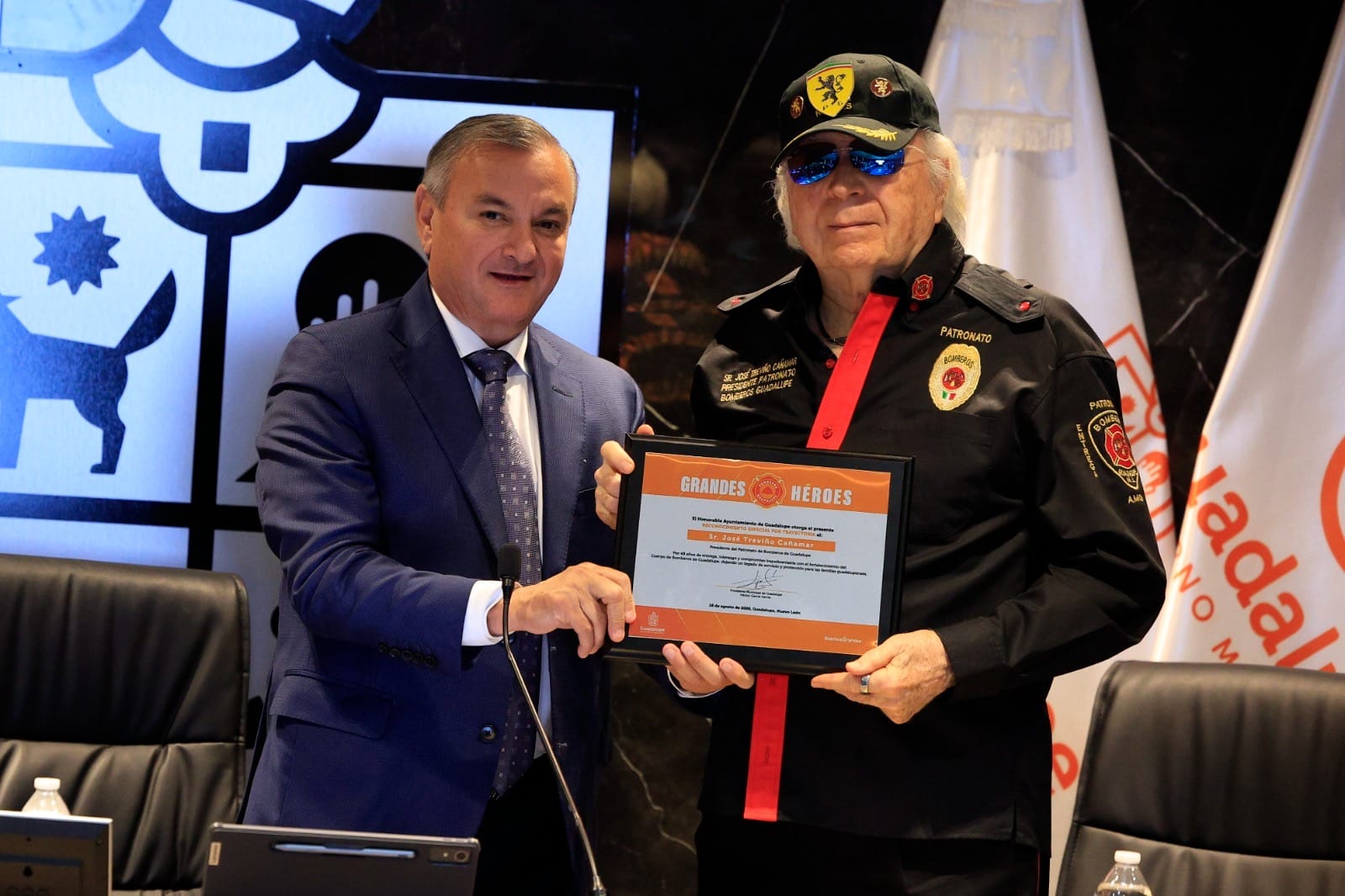 Reconoce Guadalupe trayectoria de José Treviño Cañamar Reconoce Guadalupe trayectoria de José Treviño Cañamar