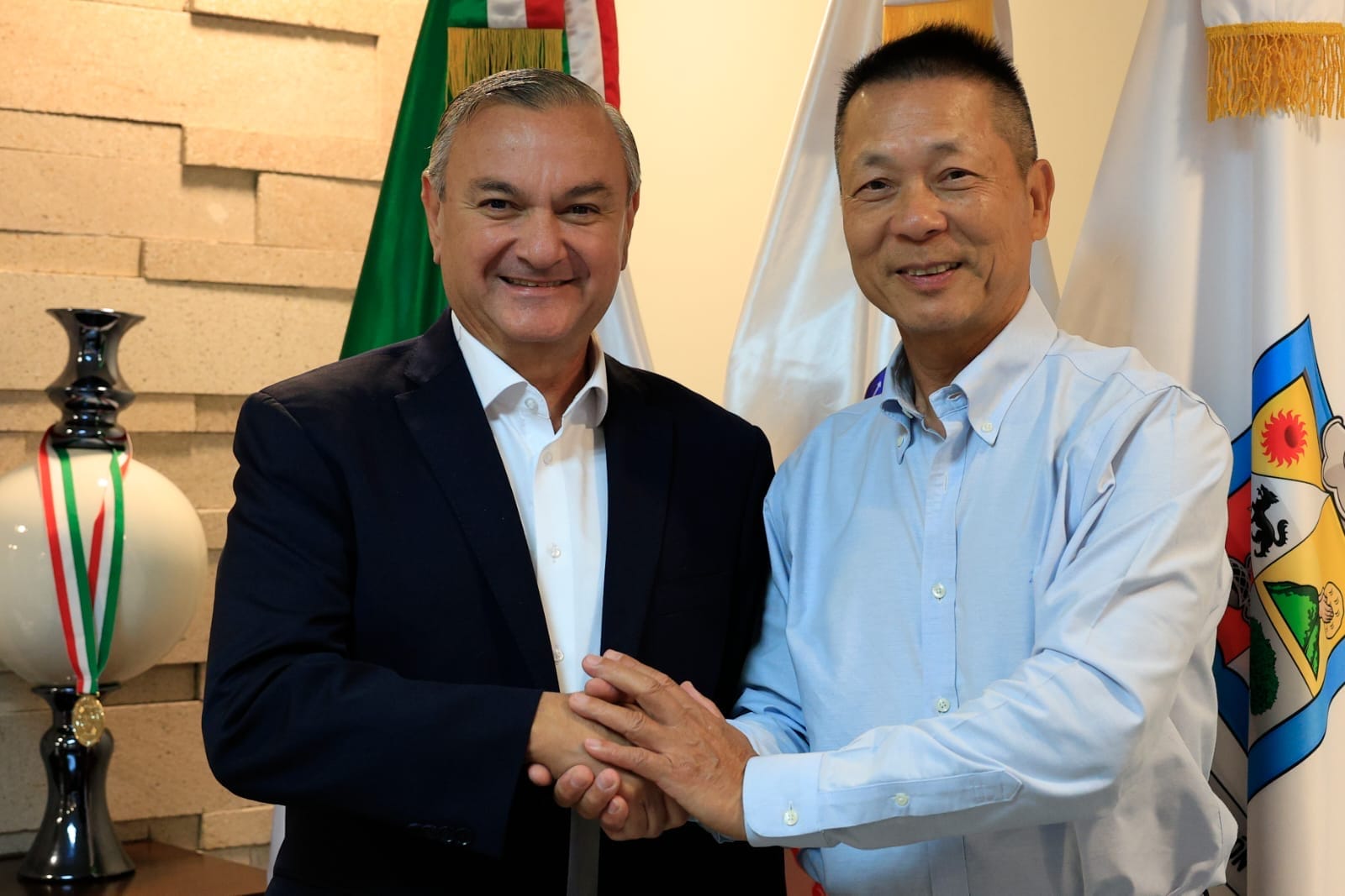 Sostiene Guadalupe reunión para fortalecer cooperación económica Sostiene Guadalupe reunión para fortalecer cooperación económica