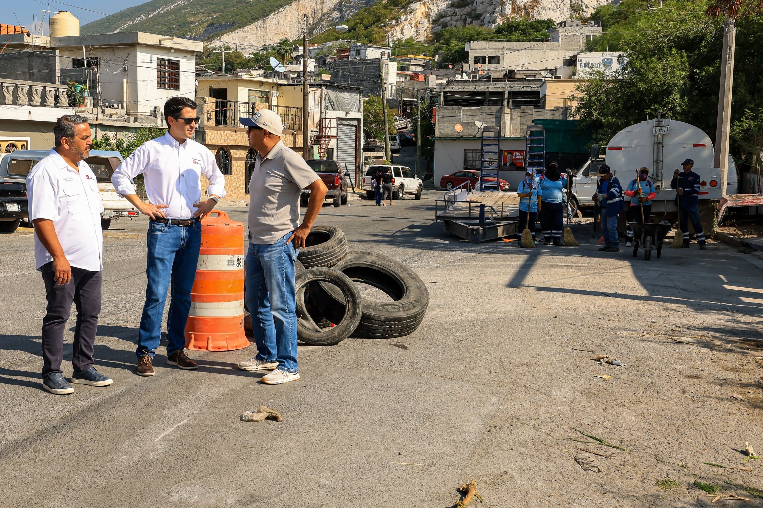 Monterrey intensifica jornada de limpieza en colonia Tierra y Libertad Monterrey intensifica jornada de limpieza en colonia Tierra y Libertad
