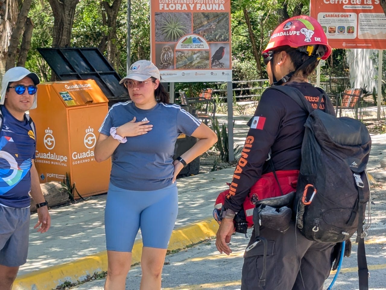 Realiza Protección Civil Guadalupe operativo en Cerro de la Silla Realiza Protección Civil Guadalupe operativo en Cerro de la Silla