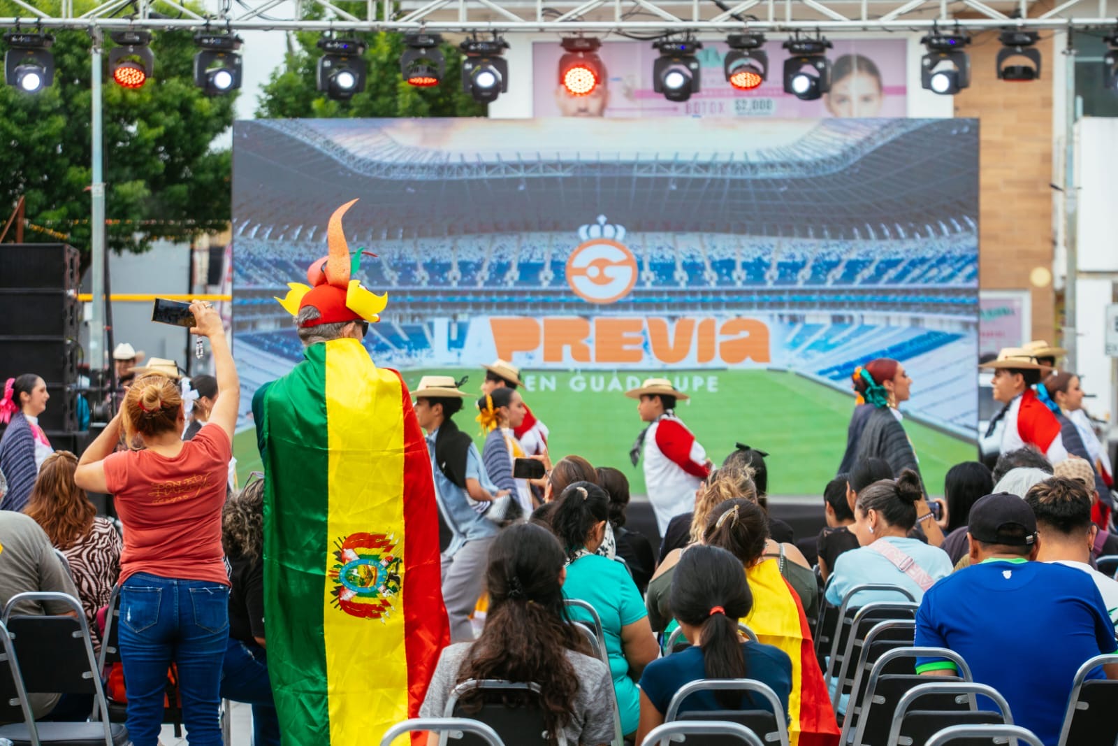 Iniciará Guadalupe la fiesta mundialista en pantalla gigante Iniciará Guadalupe la fiesta mundialista en pantalla gigante