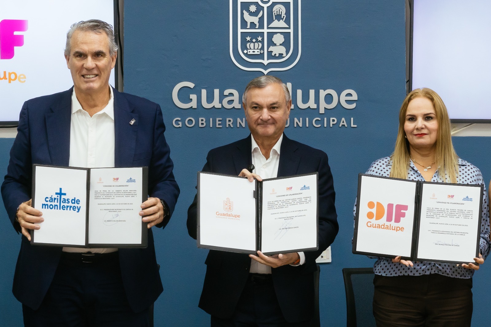 Unen esfuerzos por las familias de Guadalupe Unen esfuerzos por las familias de Guadalupe